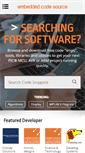 Mobile Screenshot of embeddedcodesource.com